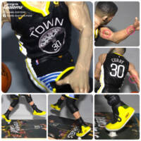 Stephen Curry, "The Town" Slate Jersey - Custom McFarlane NBA (NBA) Custom Action Figure [Stephen Curry,]