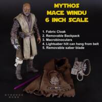 Mythos Mace Windu (Star Wars) Custom Action Figure