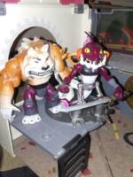 Dogpound and Fishface (Teenage Mutant Ninja Turtles) Custom Action Figure