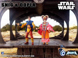 Snig & Oopla (Star Wars) Custom Action Figure