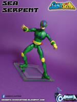 Sea Serpent Dark version (Saint Seiya) Custom Action Figure