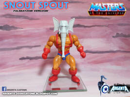 Snout Spout Vintage filmation (Masters of the Universe) Custom Action Figure