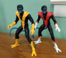 Nightcrawler (non-canon costume) (Marvel Legends) Custom Action Figure