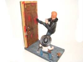 Dave Harris (Walking Dead) Custom Diorama / Playset