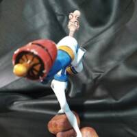 EarthWorm Jim (Earthworm Jim) Custom Statue / Bust