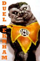 Duel Eknham (Sinestro Corps) Custom Action Figure