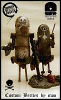 Zombies VS. Robots BERTIE (Pulp Characters) Custom Action Figure