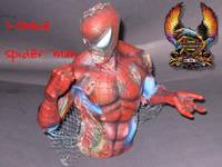 Zombie Spider-Man bust (Zombies) Custom Action Figure