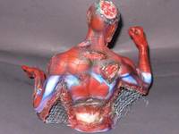 Zombie Spider-Man bust (Zombies) Custom Action Figure