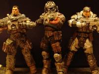 Pvt. Ben Carmine (Gears Of War) Custom Action Figure