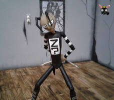 'Ultimate' Johnny (jthm) (Johnny The Homicidal Maniac) Custom Action Figure