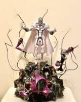 Magneto Vs Tri-sentinel (Marvel Legends) Custom Diorama / Playset