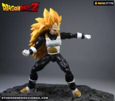 Super Saiyan 3 Vegeta (Dragonball Z) Custom Action Figure
