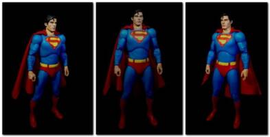 Mafex scale Christopher Reeve Superman (Superman) Custom Action Figure