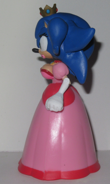 Supercrown Sonic (Sonette) (Crossover) Custom Action Figure