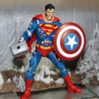 Custom Mcfarlane Superman vs Devastator 2 pack (DC Multiverse) Custom Action Figure