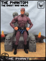 The Phantom the Ghost who Walks (Phantom) Custom Diorama / Playset