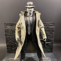 Dick Tracy (Black & White) (Pulp Characters) Custom Action Figure