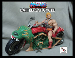 Battle Cat Cycle custom Masters of the Universe motorcycle (Masters of the Universe) Custom Action Figure