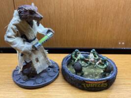 neca tmnt sewer base accessories stand holder (Teenage Mutant Ninja Turtles) Custom Action Figure
