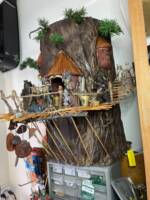 Chief Chripa, Tribe and Ewok Village Diorama (Star Wars) Custom Action Figure