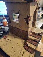 Outdoor bunker (Marvel) Custom Diorama / Playset