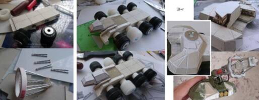 Anti-Godzilla Maser Beam Tank MB-92 (Godzilla) Custom Vehicle