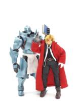 Edward and Alphonse Elric (Full Metal Alchemist) Custom Action Figure