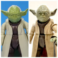 1:6 scale Yoda (Star Wars) Custom Action Figure [Before and after]