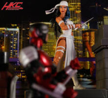 Elektra Natchios (White outfit) (Marvel Legends) Custom Action Figure