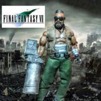 Final Fantasy 7 Barrette Wallace (Final Fantasy VII) Custom Action Figure