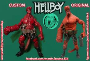Hellboy — Mezco Version [Fully Sculpted] # 1 (The Making of) (Hellboy) Custom Action Figure