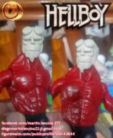 Hellboy — Mezco Version [Fully Sculpted] # 1 (The Making of) (Hellboy) Custom Action Figure