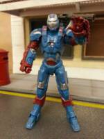Marvel Iron Patriot (Marvel Universe) Custom Action Figure