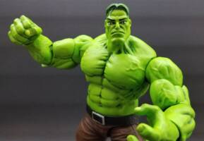 Merged/Smart Hulk - The Professor (Marvel Legends) Custom Action Figure