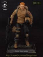 Gi Joe Custom Duke - Desert Ambush (G.I. Joe) Custom Action Figure [Gi Joe Custom Duke without helmet]