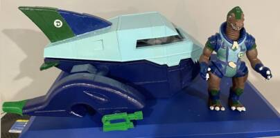 Allo spaceship (Dinosaucers) Custom Vehicle [With Allo figure]