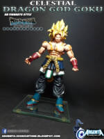 Celestial Dragon God Goku Dragon Ball Absalon custom figure (Dragonball Z) Custom Action Figure