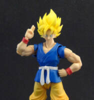 Super Saiyan Adult Son Goku GT (S.H. Figuarts) Custom Action Figure
