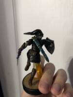 Dark link amiibo (Super Smash Bros.) Custom Miniature / Figurine