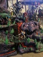 Masters Of The Universe Snake Mountain (Masters of the Universe) Custom Diorama / Playset