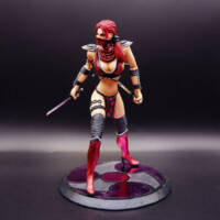 Custom Statue Skarlet  - Mortal Kombat 9 (Mortal Kombat) Custom Miniature / Figurine