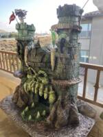 Castle Grayskull diy (Masters of the Universe) Custom Diorama / Playset