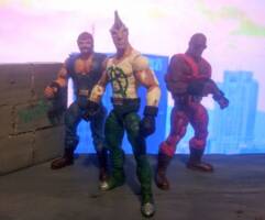 Crime fighter Pucker Tug V.2 (Double Dragon) Custom Action Figure