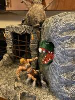 Masters of the Universe Fright Zone Diorama (Masters of the Universe) Custom Diorama / Playset