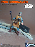 Noa Briqualon (Star Wars) Custom Action Figure
