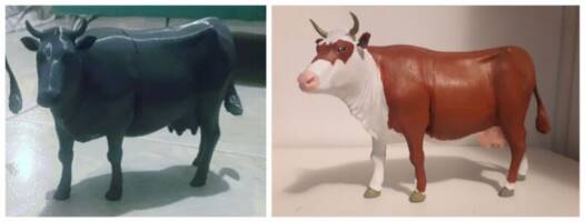 Batcow (DC Universe) Custom Action Figure