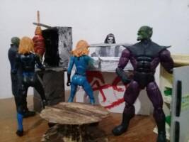 taco joint (Marvel Legends) Custom Diorama / Playset