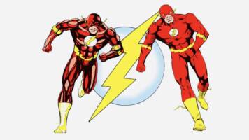 90's Wally West Flash (Super Powers) Custom Action Figure