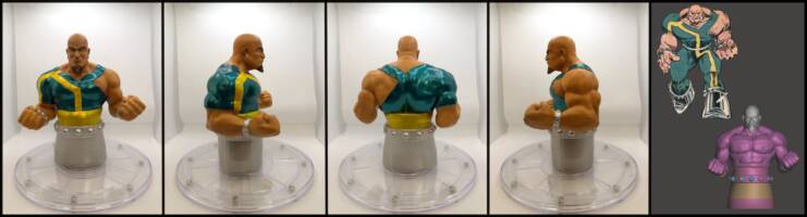 Reload this Page Custom Blockbuster (Custom 3D Printed) Bust - X-men Marauders Team (X-Men) Custom Statue / Bust